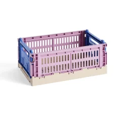 Hay Caisse Crate Mix S - Dusty Rose > Recyclé|Petits Rangements