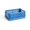Hay Caisse Crate S - Bleu Electrique > Recyclé|Petits Rangements