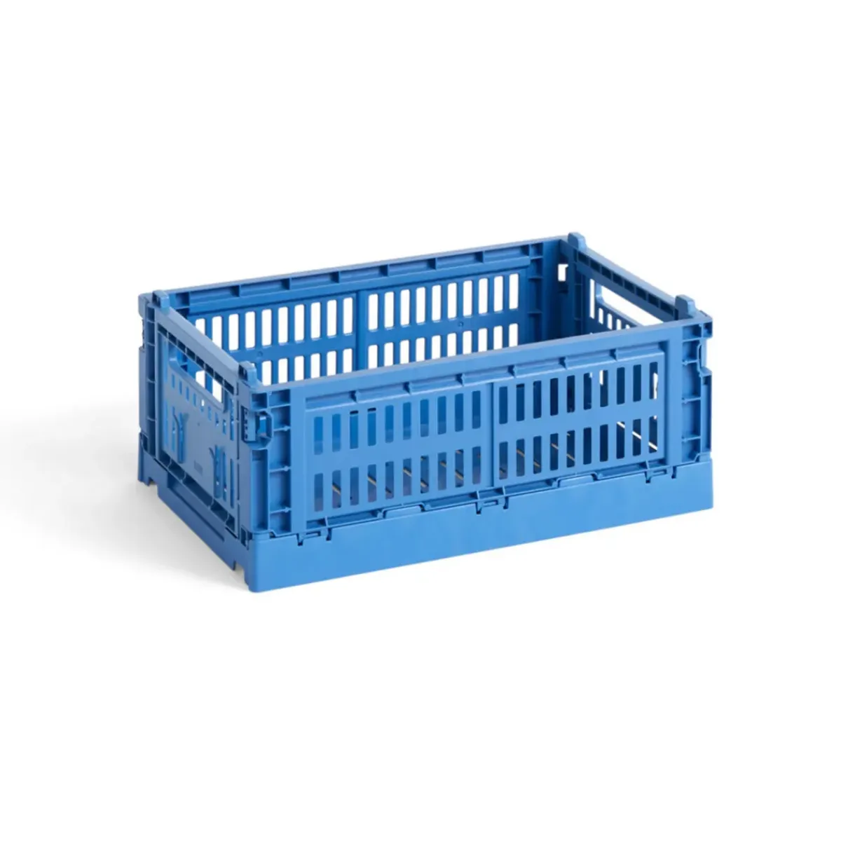 Hay Caisse Crate S - Bleu Electrique > Recyclé|Petits Rangements