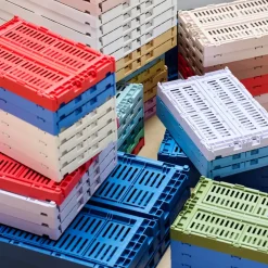 Hay Caisse Crate S - Blush > Recyclé|Petits Rangements