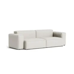 Hay Canapé Mags Soft Low 2.5 places - Combinaison 1 - Hallingdal 103 - Coutures Light Grey > Canapés
