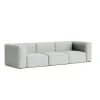Hay Canapé Mags Soft 3 places - Combinaison 1 - Hallingdal 116 - Coutures Dark Grey > Canapés
