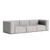 Hay Canapé Mags Soft 3 places - Combinaison 1 - Ruskin 33 - Coutures Light Grey > Canapés