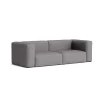 Hay Canapé Mags Soft 2.5 places - Combinaison 1 - Ruskin 12 - Coutures Light Grey > Canapés
