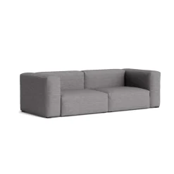 Hay Canapé Mags Soft 2.5 places - Combinaison 1 - Ruskin 12 - Coutures Light Grey > Canapés