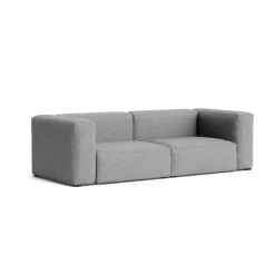 Hay Canapé Mags Soft 2.5 places - Combinaison 1 - Hallingdal 126 - Coutures Light Grey > Canapés