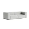 Hay Canapé Mags Soft 2.5 places - Combinaison 1 - Hallingdal 116 - Coutures Light Grey > Canapés