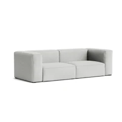 Hay Canapé Mags Soft 2.5 places - Combinaison 1 - Hallingdal 116 - Coutures Light Grey > Canapés