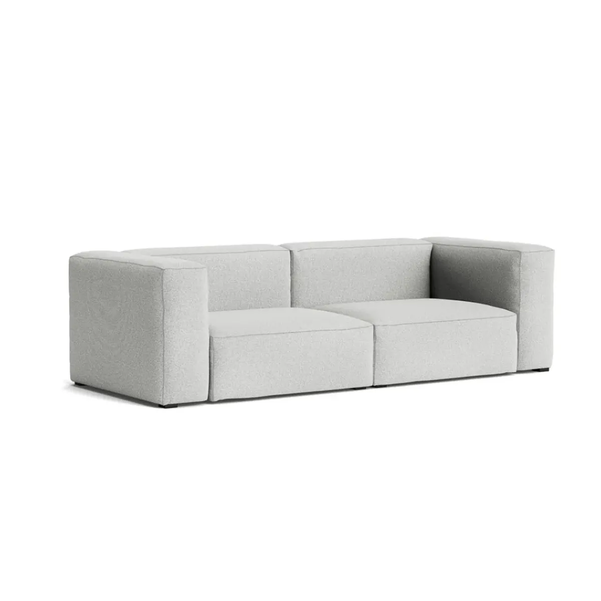 Hay Canapé Mags Soft 2.5 places - Combinaison 1 - Hallingdal 116 - Coutures Light Grey > Canapés