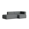 Hay Canapé Méridienne Mags 2.5 places - Combinaison 3 right - Steelcut Trio 153 > Canapés