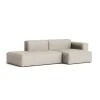 Hay Canapé Méridienne Mags Soft Low 2.5 places - Combinaison 3 right - Roden 04 - Coutures Beige > Canapés