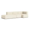 Hay Canapé Méridienne Mags Soft 3 places - Combinaison 3 right - Hallingdal 100 - Coutures Beige > Canapés