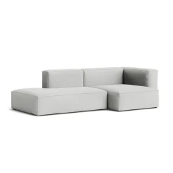 Hay Canapé Méridienne Mags Soft 2.5 places - Combinaison 3 right - Hallingdal 116 - Coutures Light Grey > Canapés