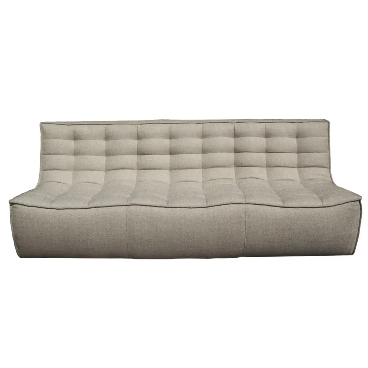 Ethnicraft Canapé N701 - 3 places - Beige > Canapés