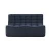 Ethnicraft Canapé N701 2 Places - Graphite > Assises|Canapés