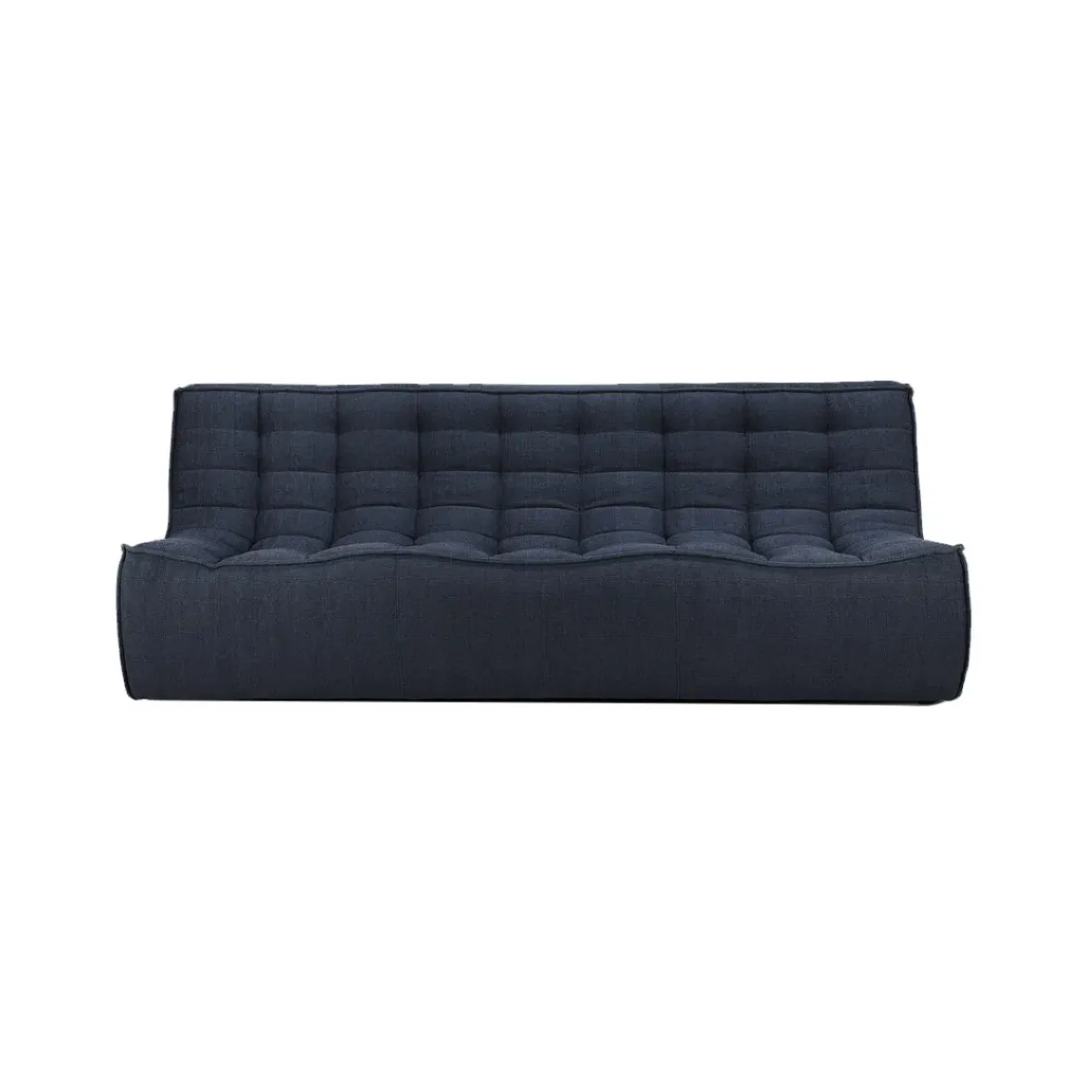 Ethnicraft Canapé 3 Places N701 - Graphite > Assises|Canapés
