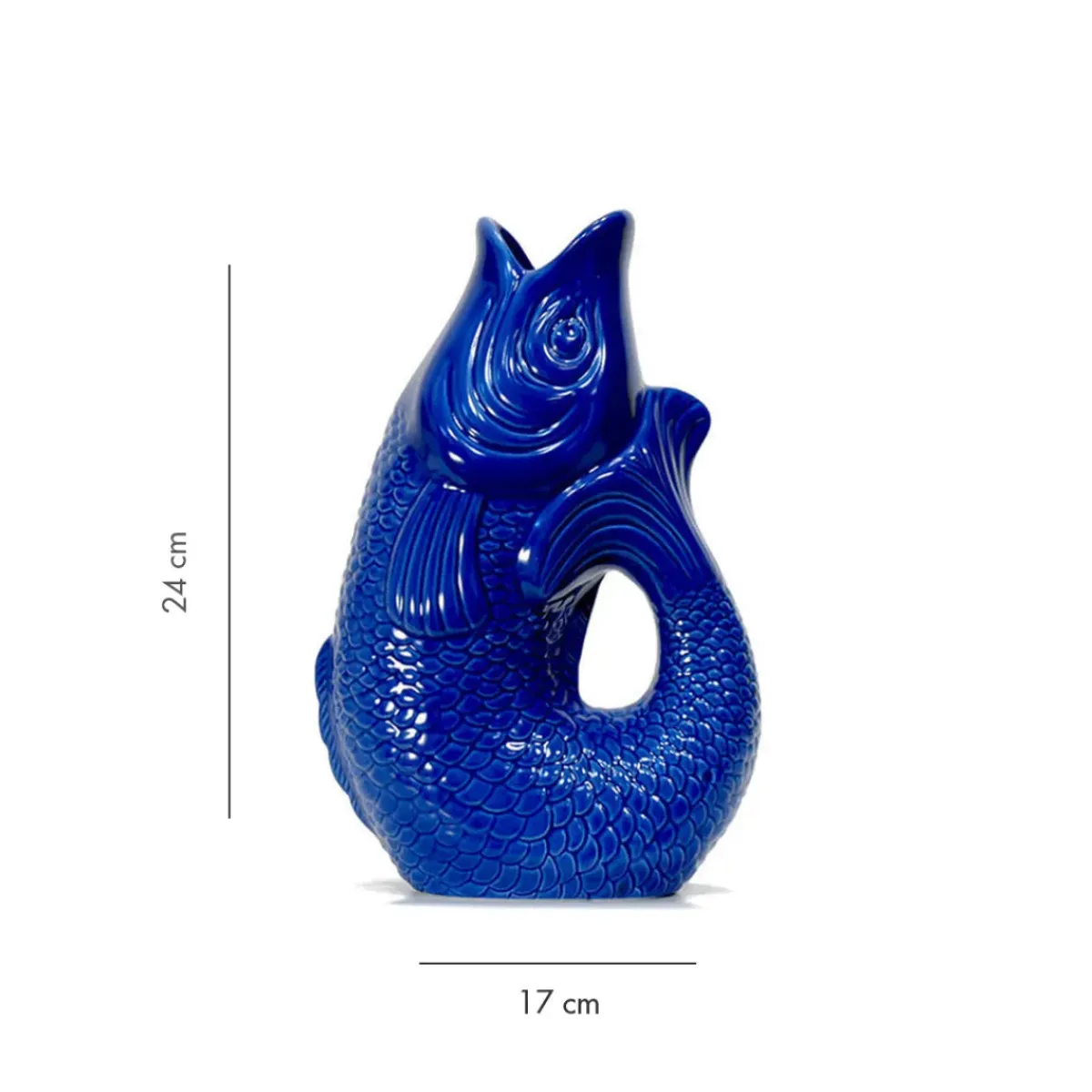 Sélectionné par Fleux Carafe / Vase Monsieur Carafon Poisson - Azur > Carafes & Verres|Vases