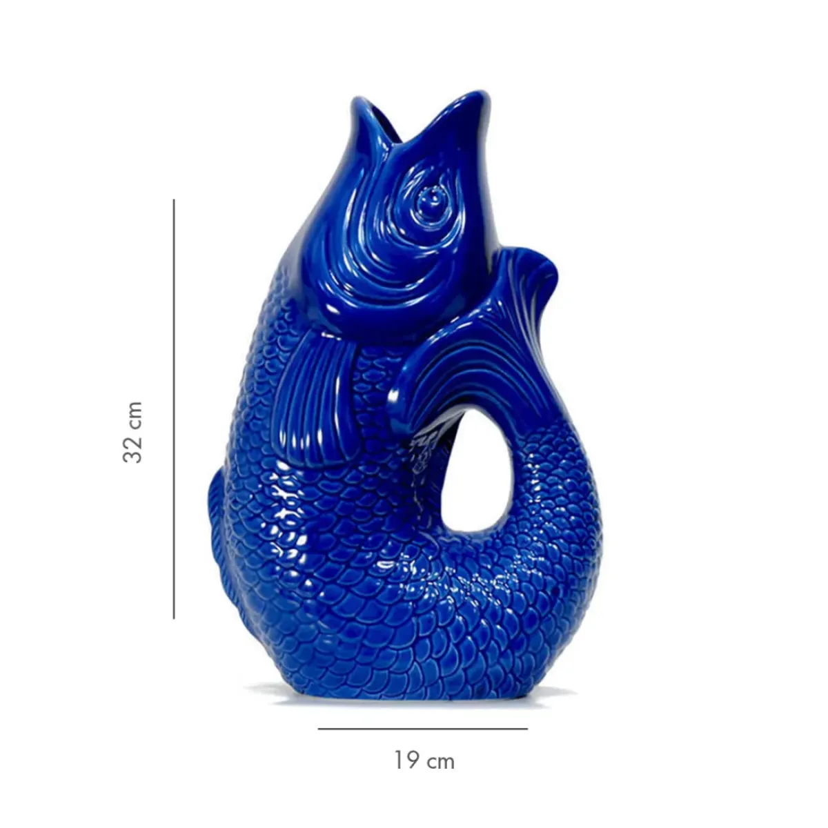 Sélectionné par Fleux Carafe / Vase Monsieur Carafon Poisson - Azur > Carafes & Verres|Vases