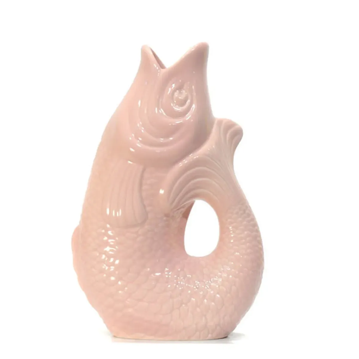 Sélectionné par Fleux Carafe / Vase Monsieur Carafon Poisson - Rose > Carafes & Verres|Vases