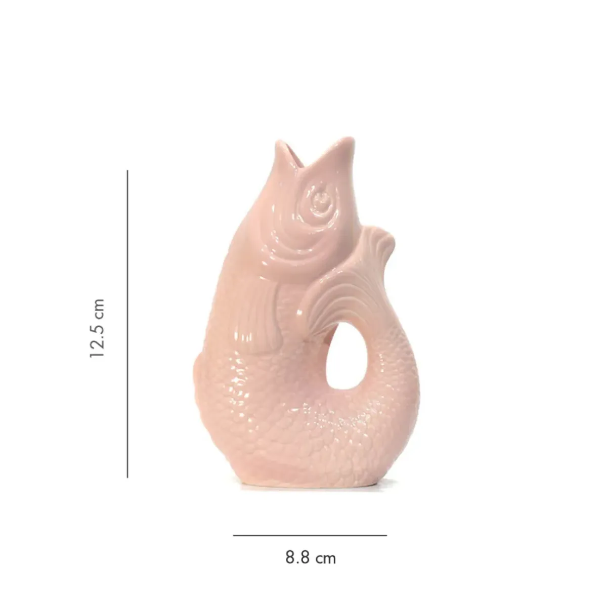 Sélectionné par Fleux Carafe / Vase Monsieur Carafon Poisson - Rose > Carafes & Verres|Vases