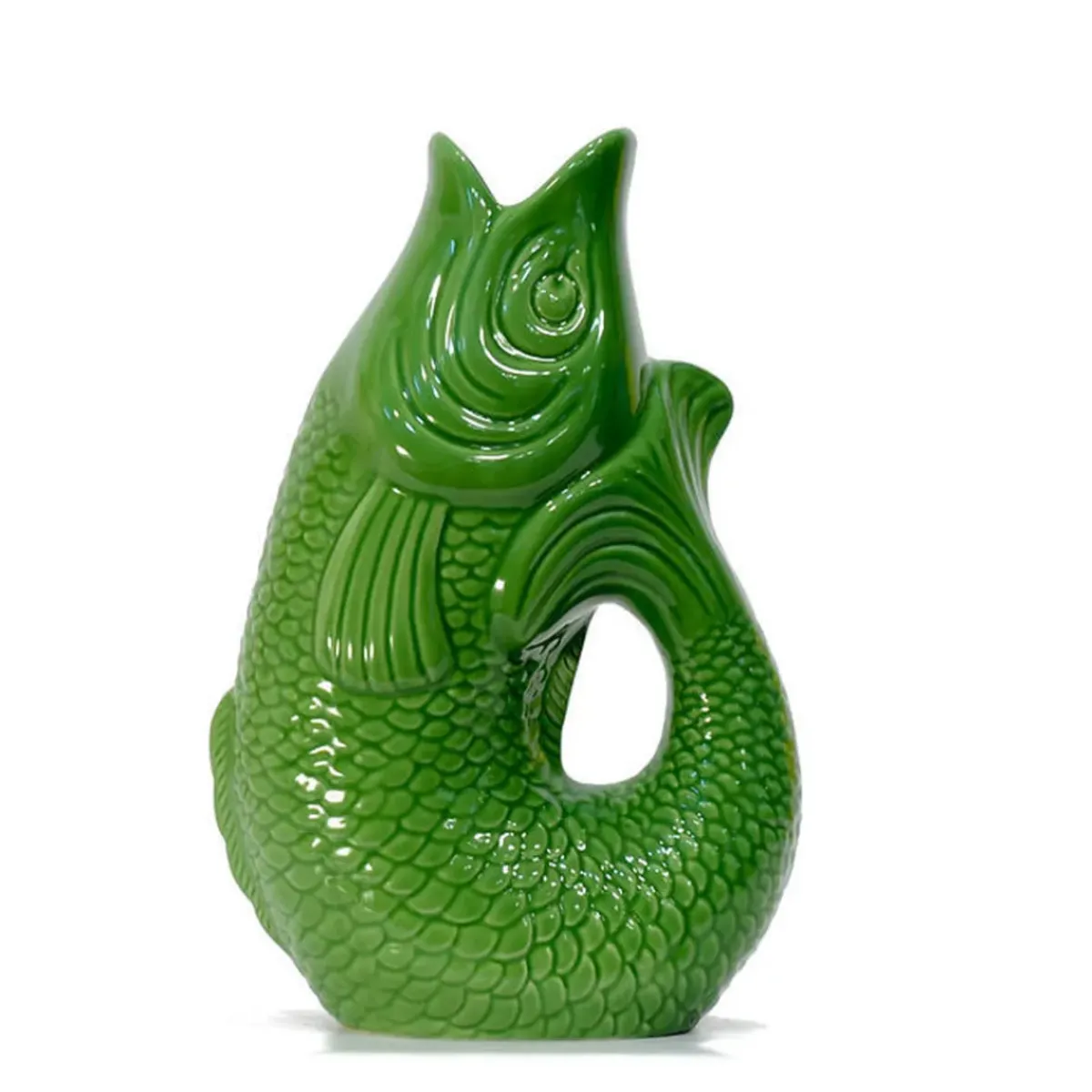 Sélectionné par Fleux Carafe / Vase Monsieur Carafon Poisson - Vert Bay > Carafes & Verres|Vases
