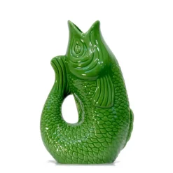 Sélectionné par Fleux Carafe / Vase Monsieur Carafon Poisson - Vert Bay > Carafes & Verres|Vases