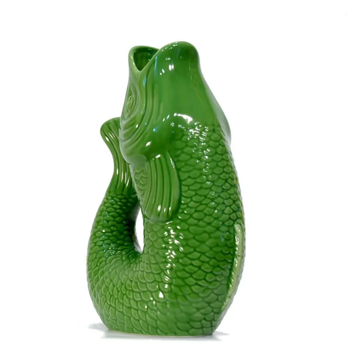 Sélectionné par Fleux Carafe / Vase Monsieur Carafon Poisson - Vert Bay > Carafes & Verres|Vases
