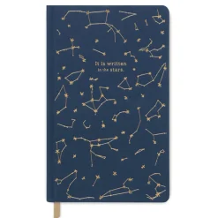 Sélectionné par Fleux Carnet Constellations - Bleu Marine > Papeterie