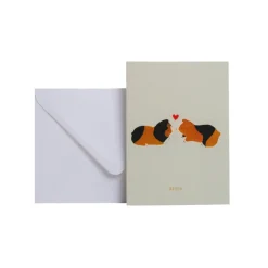 Season Paper Carte de voeux Cochons d'Inde > Papeterie
