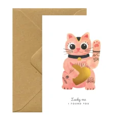 All the ways to say Carte de vux Lucky Cat > Papeterie