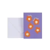 Season Paper Carte Double Flower Birthday - Happy Birthday > Fabriqué En France|Papeterie