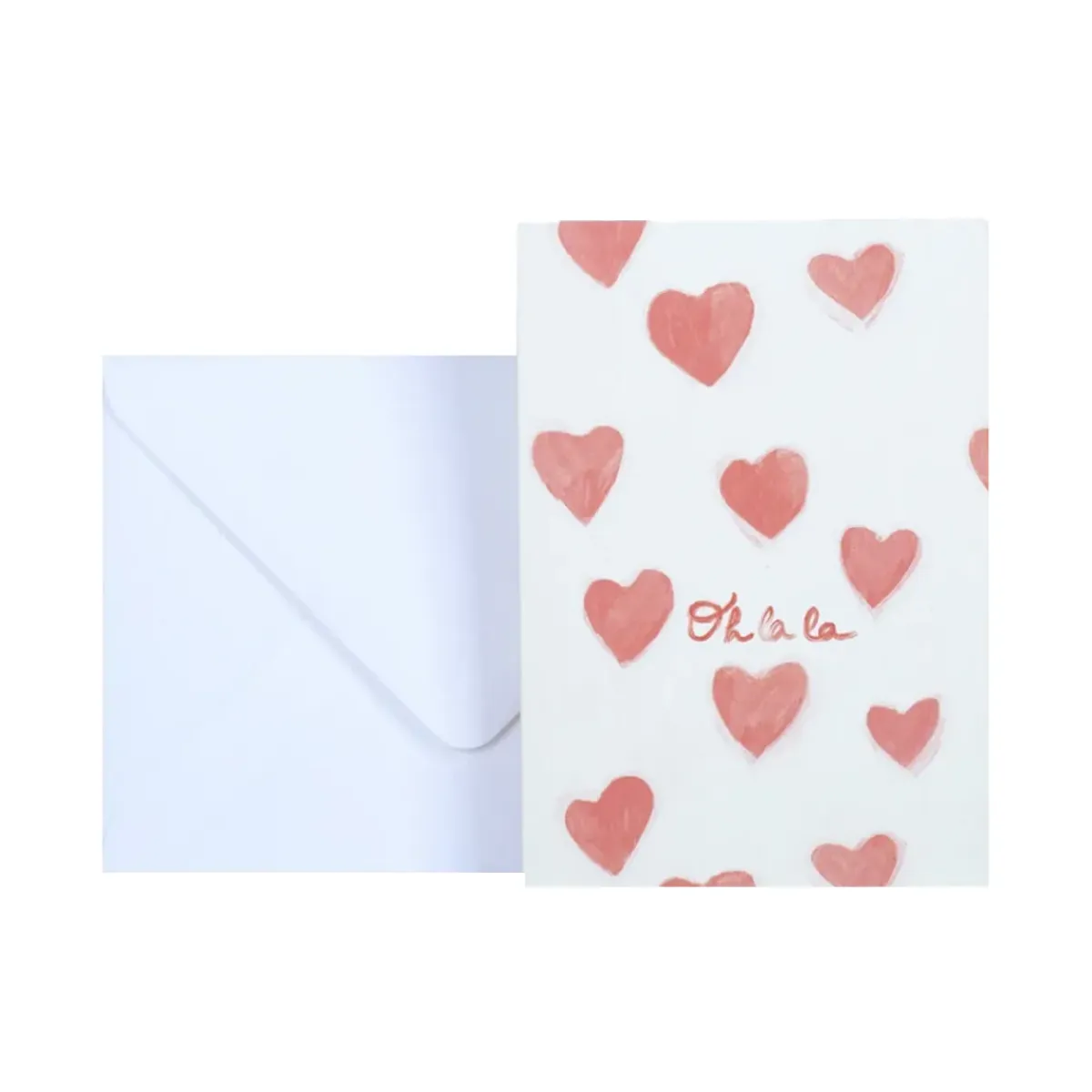 Season Paper Carte Double Passionate Oh lala > Fabriqué En France|Papeterie
