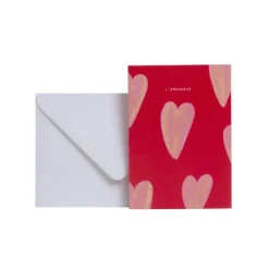 Sélectionné par Fleux Carte Hearts > Papeterie