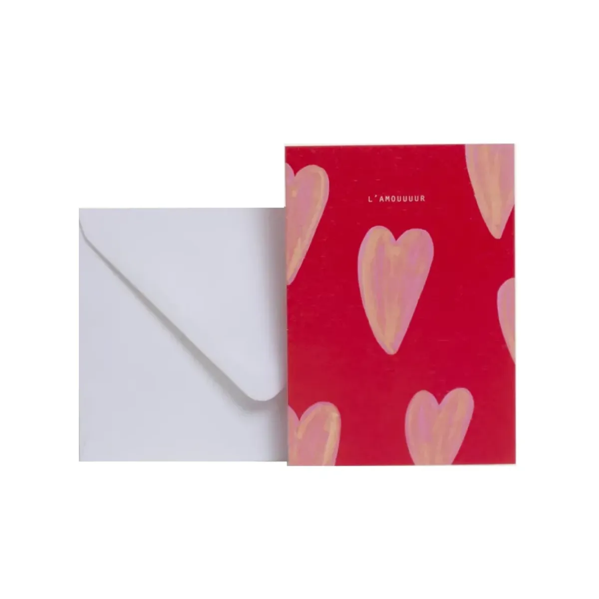 Sélectionné par Fleux Carte Hearts > Papeterie