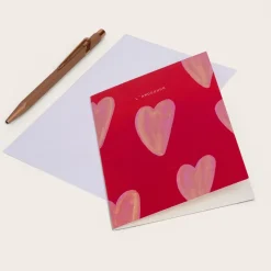 Sélectionné par Fleux Carte Hearts > Papeterie