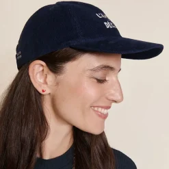 Sélectionné par Fleux Casquette l'Amour est Déclaré Côtelé - Navy > Fabriqué En Europe