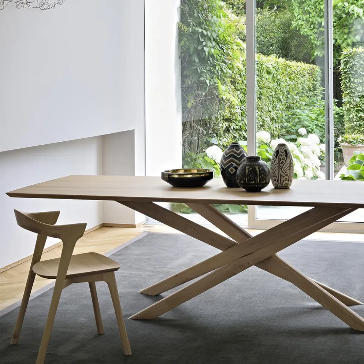 Ethnicraft Chaise Bok en chêne > Assises|Chaises