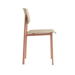 Muuto Chaise Loft - Rose u0026 Chêne > Fabriqué En Europe|Chaises