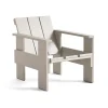 Hay Chaise Longue Crate - London Fog - 77 x 64,5 x 58 cm > Fauteuils & Repose-pieds