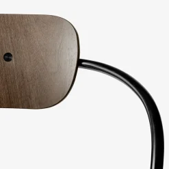 And Tradition Chaise Pavilion AV2 Noyer > Chaises