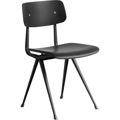 Hay Chaise Result Noir - Chêne Laqué > Chaises