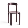Hay Chaise Rey en hêtre - Ø 49 x h 80 cm - Rouge > Chaises