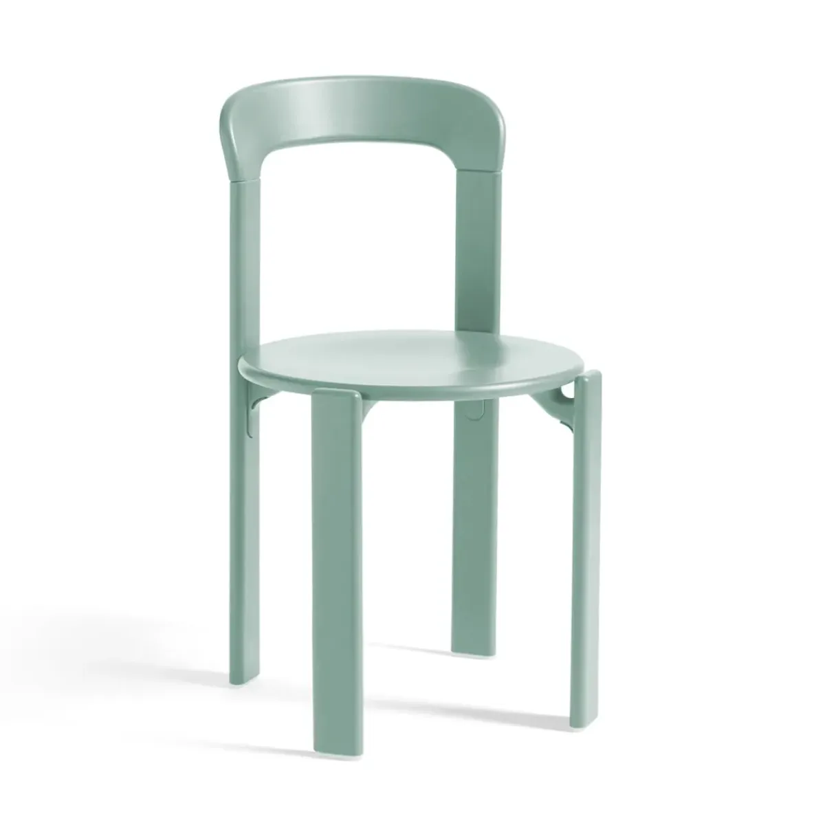 Hay Chaise Rey en hêtre - Ø 49 x h 80 cm - Vert > Chaises