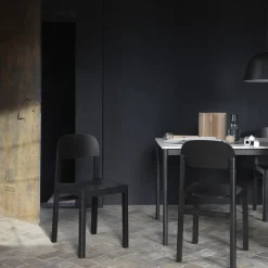 Muuto Chaise Workshop - Noir > Fabriqué En Europe|Chaises