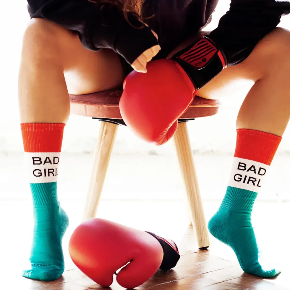 Sélectionné par Fleux Chaussettes Bad Girl > Femme Mode|Chaussettes