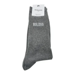 Félicie Aussi Chaussettes Boloss 40/45 - Gris chiné > Fabriqué En France|Mode