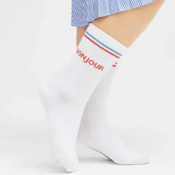Sélectionné par Fleux Chaussettes Bonjour > Femme Chaussettes|Chaussettes