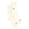 Sélectionné par Fleux Chaussettes brodées Monde > Femme Chaussettes|Chaussettes