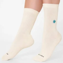 Sélectionné par Fleux Chaussettes brodées Monde > Femme Chaussettes|Chaussettes