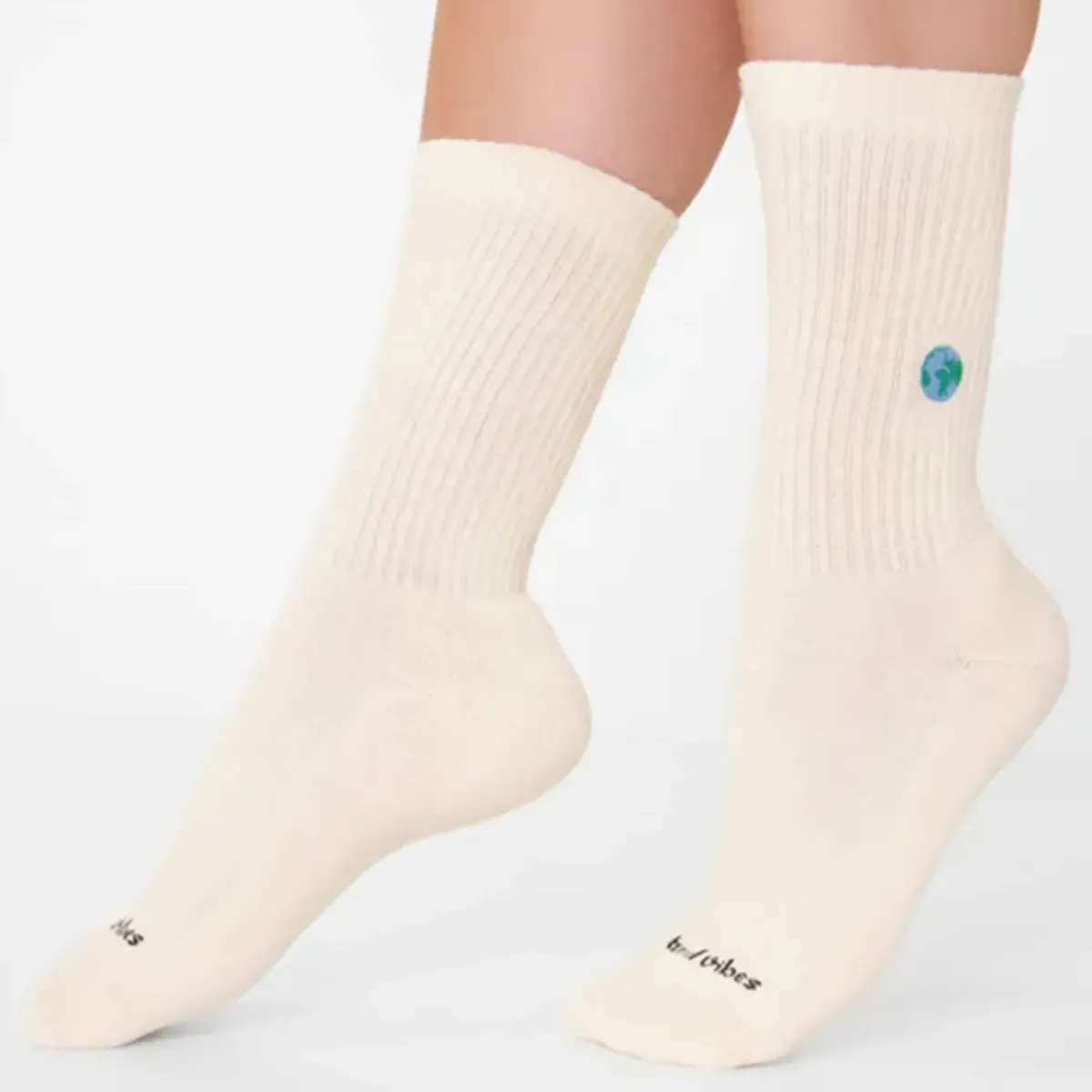 Sélectionné par Fleux Chaussettes brodées Monde > Femme Chaussettes|Chaussettes